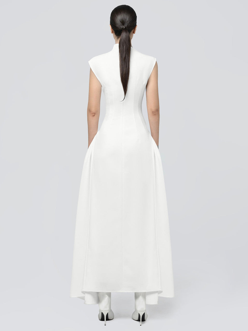 LLstyle Sculpted Minimalist Maxi Dress