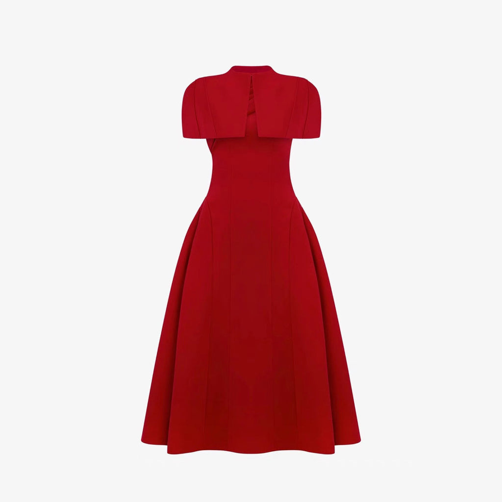 Angelina Structured Midi Dress