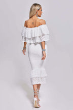 Giuliana Riviera Lace Two-Piece Set