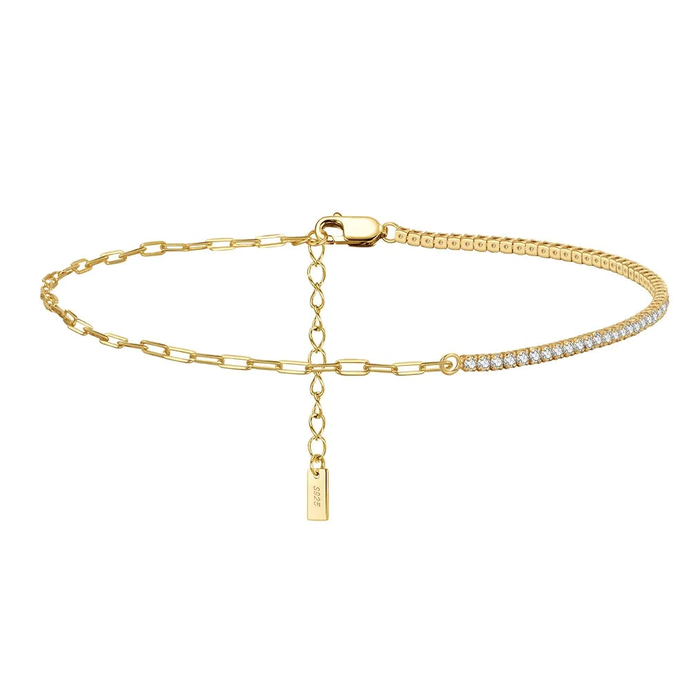Golden Radiance Adjustable Anklet
