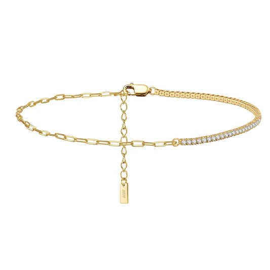 Golden Radiance Adjustable Anklet