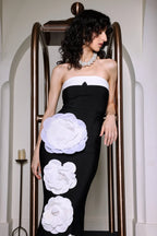Zaylee Elegance Ruffle Bodycon Dress