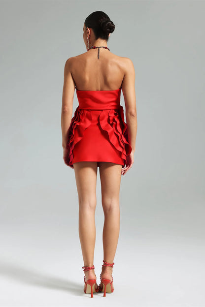 LLstyle Women's Sexy Strapless Mini Dress