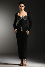 Gabrielle Crystal Corset Elegance Gown