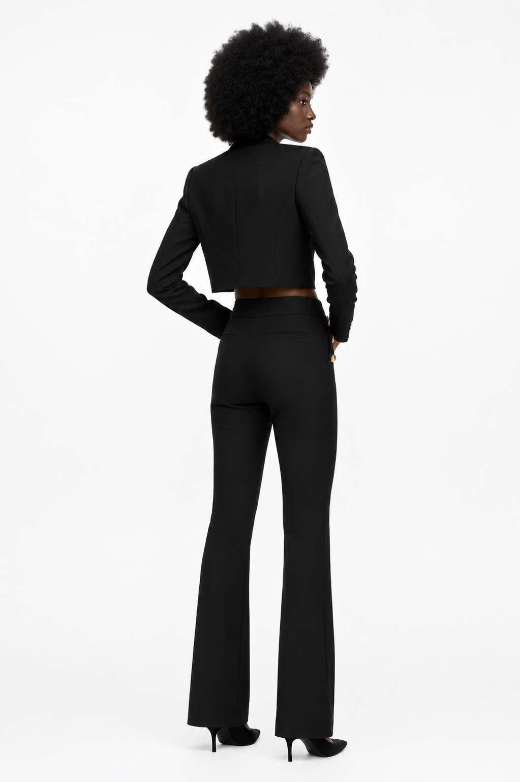 Adelia Jacket &amp; Wide-Leg Pants Set