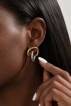 ARIA Double Hoop Earring