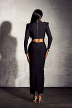 Classic Elegance Midi Dress