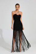 LLstyle Strap Luxury Diamonds Dress