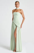 LLstyle Contrast Color Ribbons Cocktail Dress