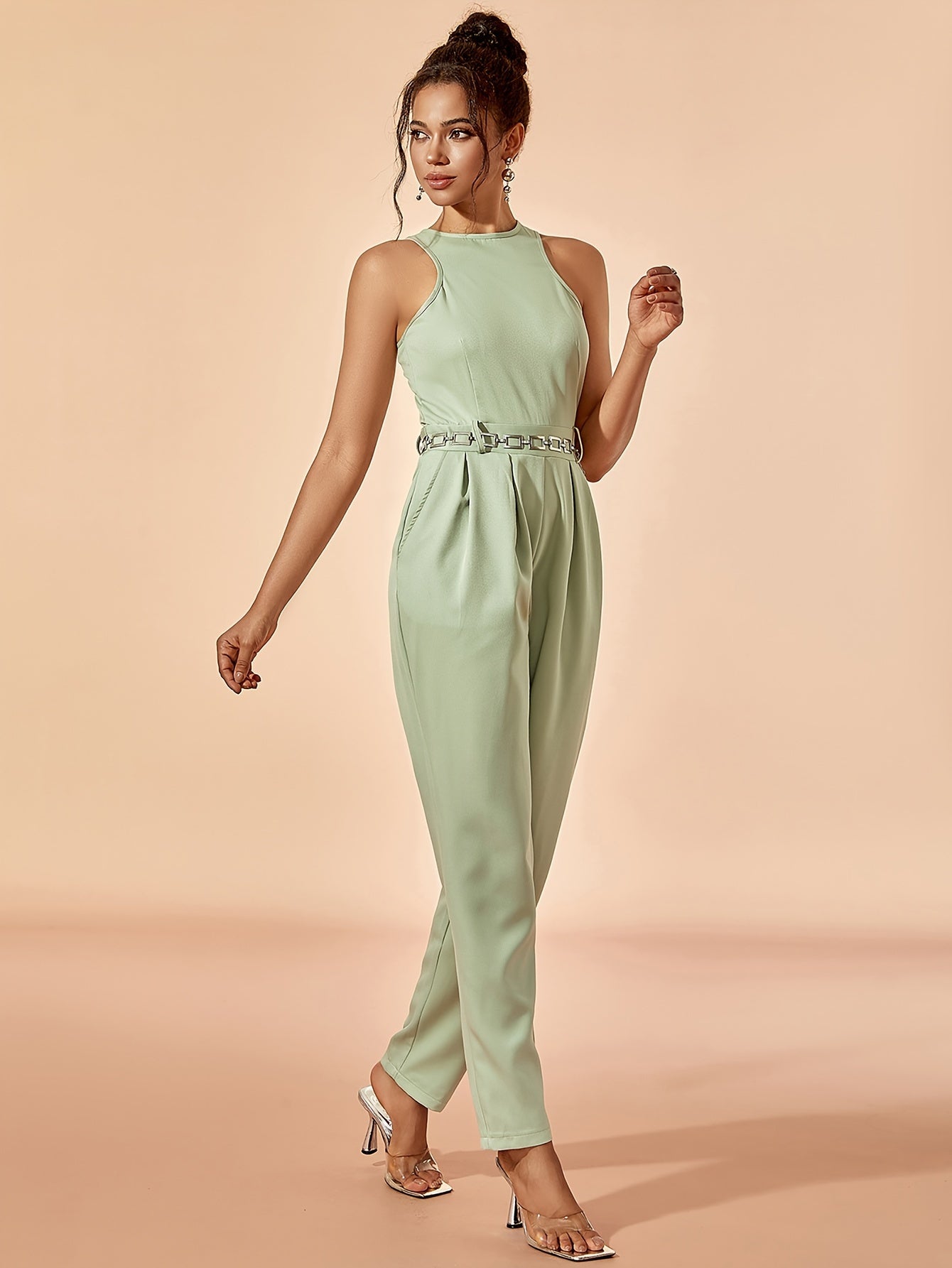 LLstyle Sleeveless Jumpsuit For Spring & Summer