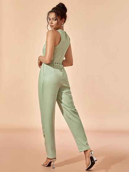 LLstyle Sleeveless Jumpsuit For Spring & Summer